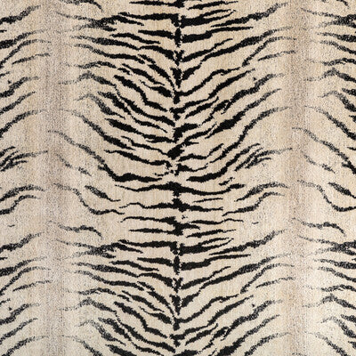 KRAVET COUTURE CHENILLE ANIMAL SKINS BLACK,WHITE,BLACK   - 36357.81.0