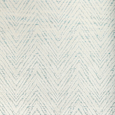 KRAVET DESIGN VELVET TEXTURE BLUE,TURQUOISE,IVORY   - 36365.5.0