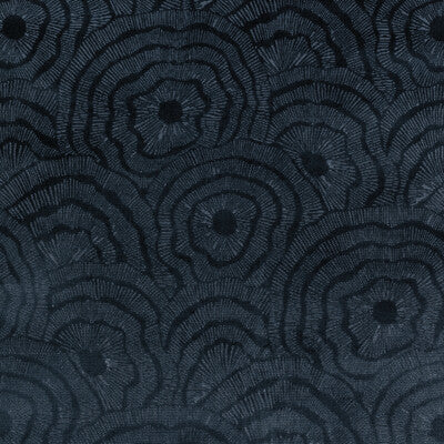 KRAVET COUTURE VELVET MODERN DARK BLUE,DARK BLUE,BLUE   - 36366.50.0