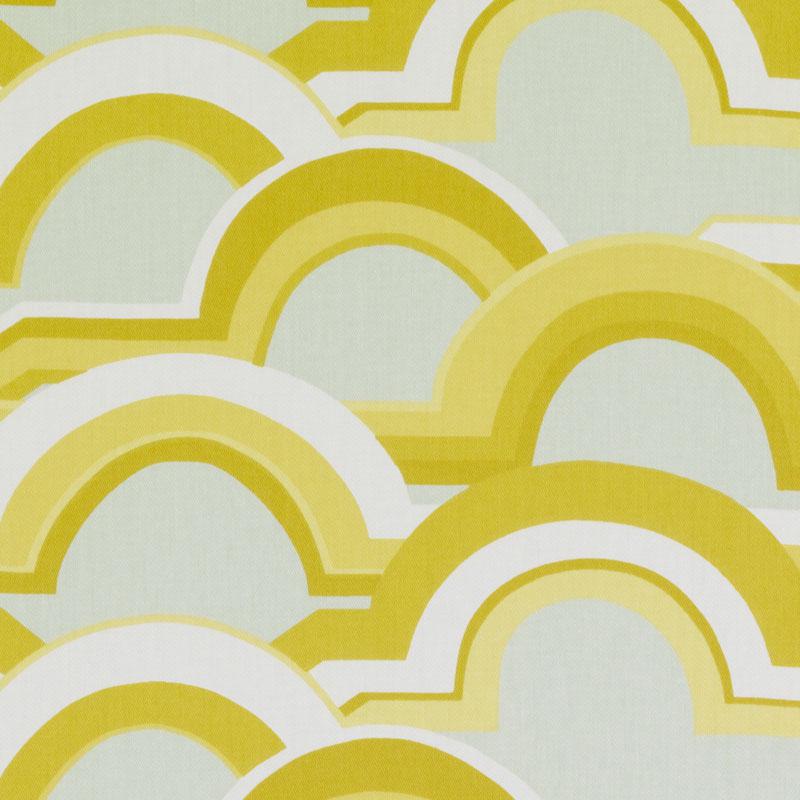 Duralee Suburban Home 72109 | 221-Yellow/Sage  Print     - 363773