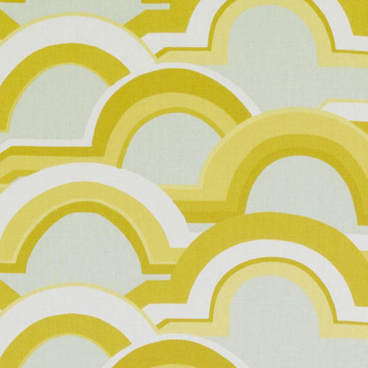 Duralee Suburban Home 72109 | 221-Yellow/Sage  Print     - 363773