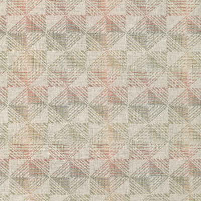 KRAVET COUTURE WOOL GEOMETRIC ORANGE,GREEN,BLUE   - 36397.324.0