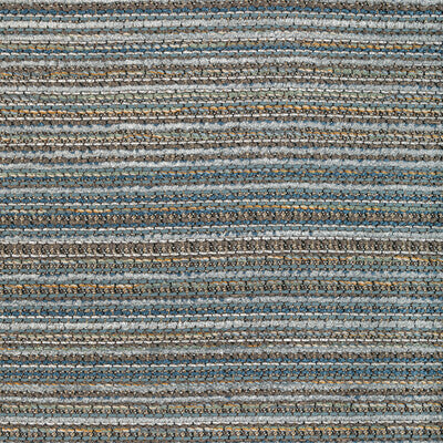 KRAVET DESIGN CHENILLE TEXTURE BLUE,SILVER,BLUE   - 36416.511.0