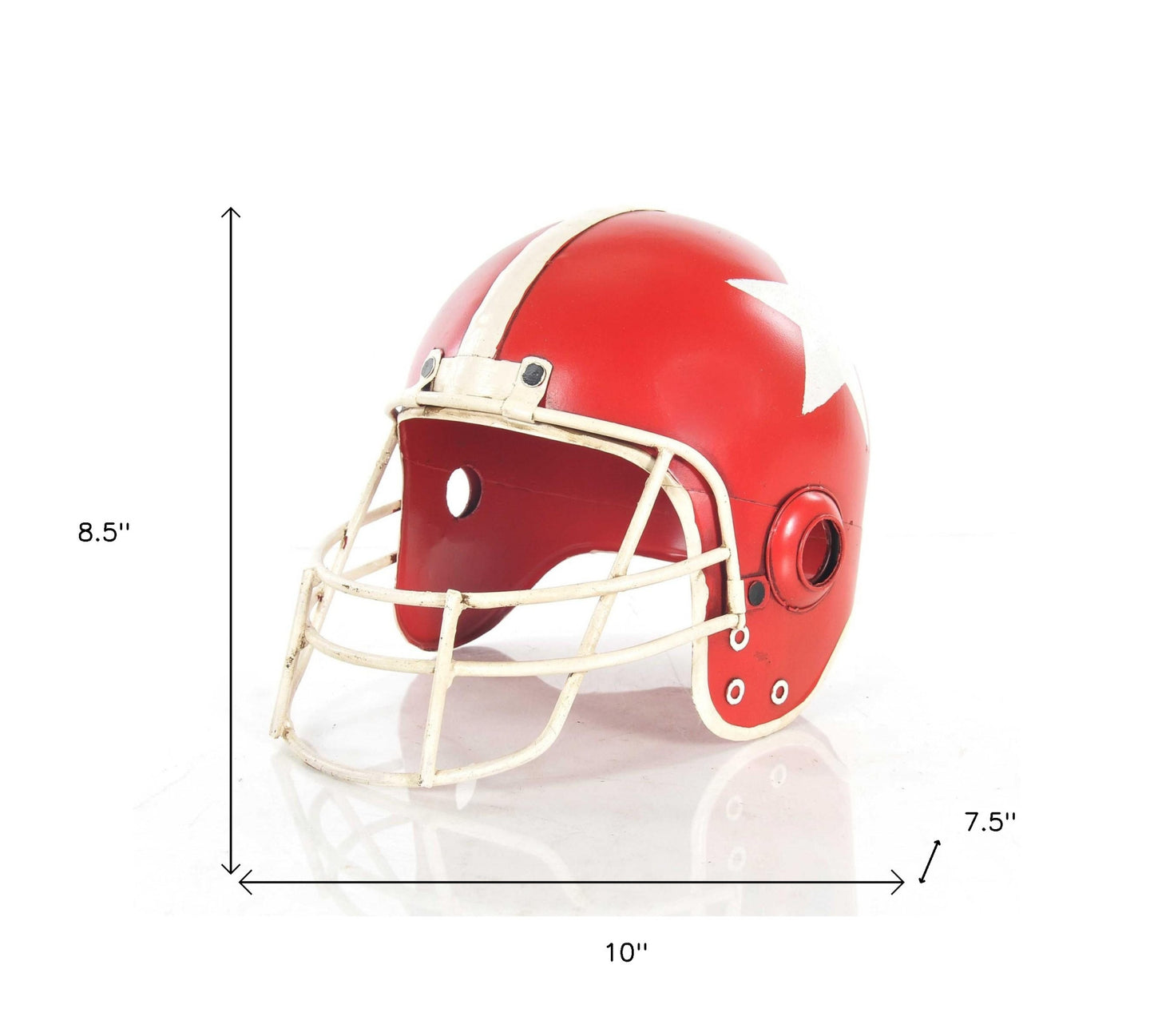7.5" X 10" X 8.5" Football Helmet