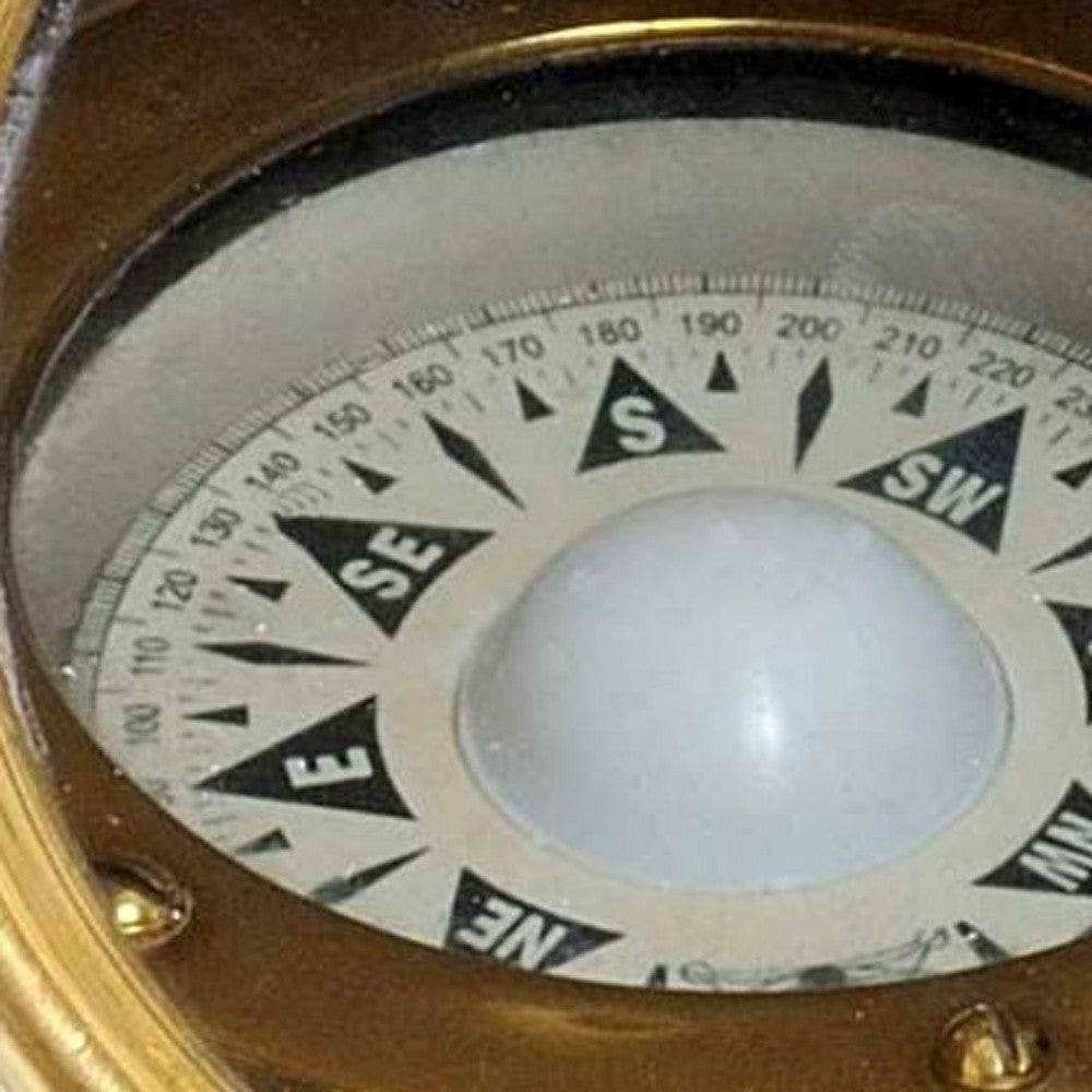 7.25" X 9" X 7" Binnacle Compass Large