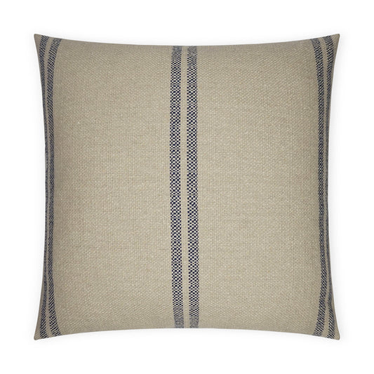 D.V. KAP HOME   24" x 24" Vendella Pillow - Jute Global, Farmhouse    - 3648-J-2424