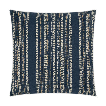 D.V. KAP HOME   24" x 24" Kyra Pillow - Navy Global    - 3649-N-2424