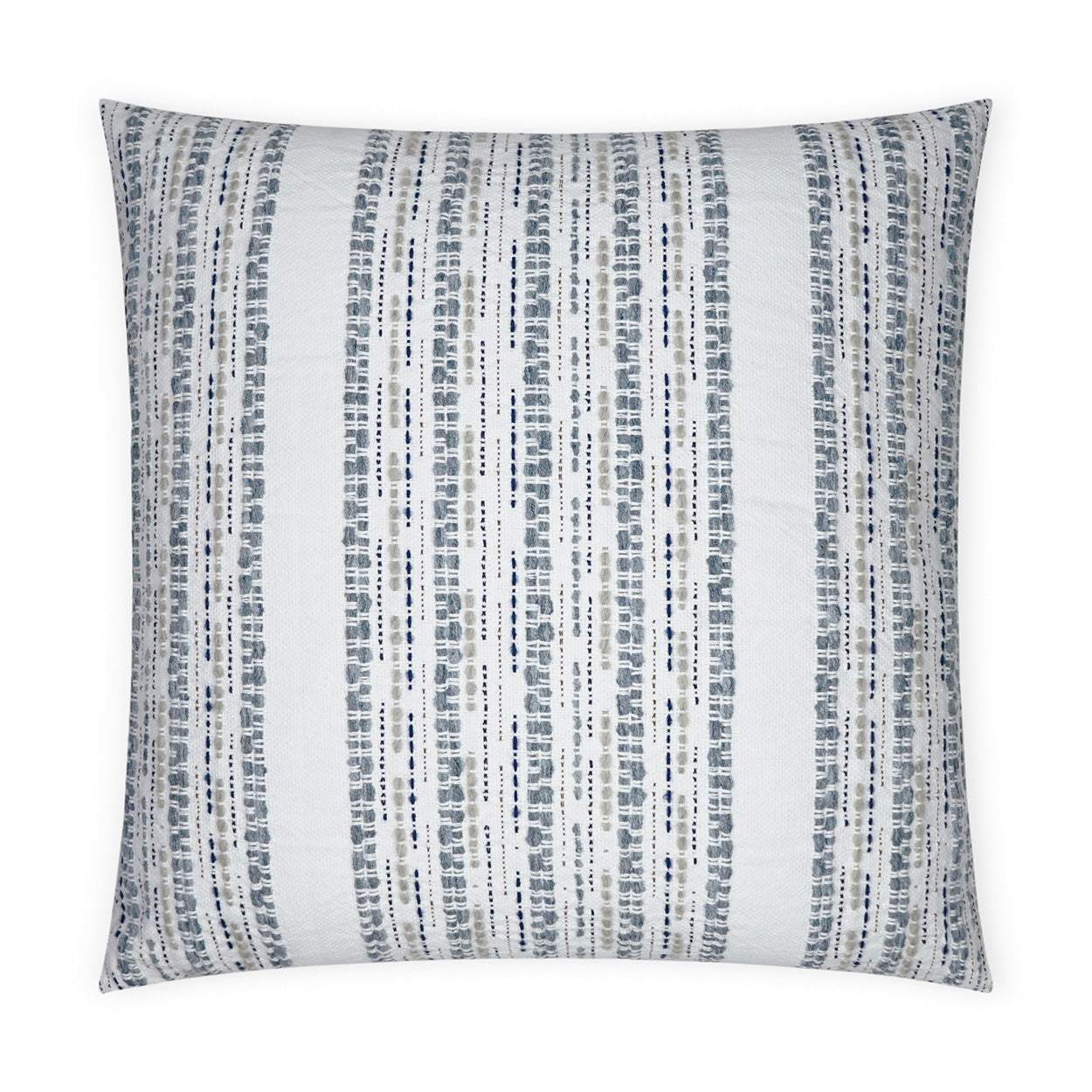 D.V. KAP HOME   24" x 24" Kyra Pillow - Water Global    - 3649-W-2424