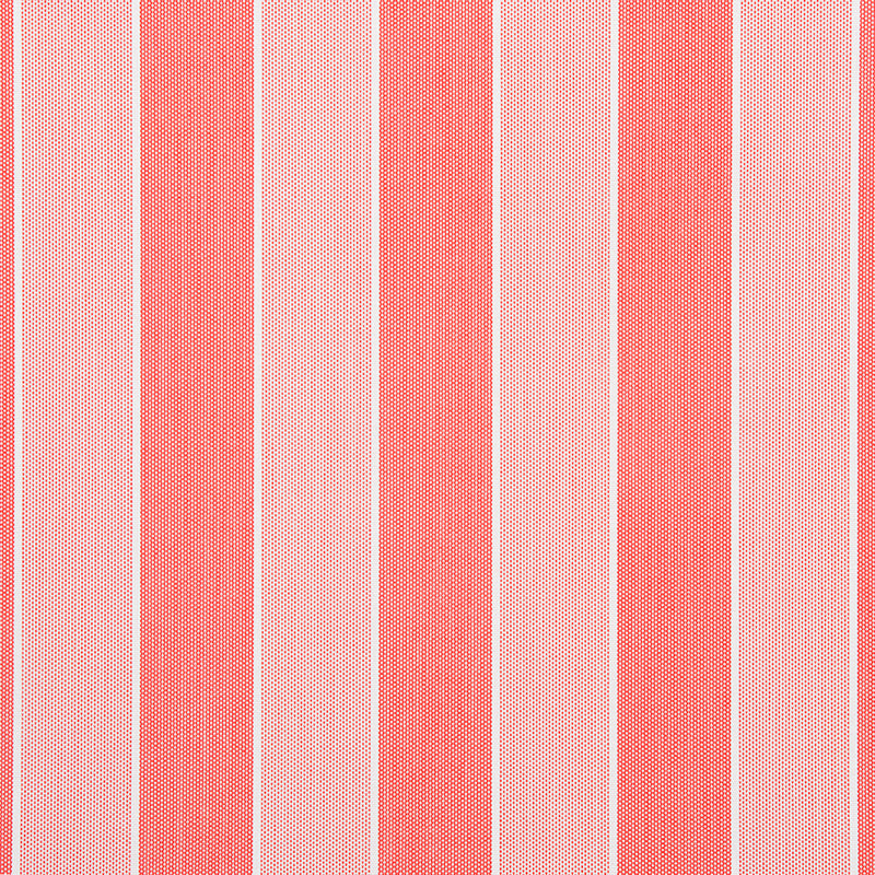 Pink & red vertical striped fabric pattern with thin white dividers & dotted texture.