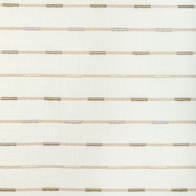 KRAVET BASICS EMBROIDERY STRIPES OLIVE GREEN,BEIGE,BEIGE   - 36555.166.0