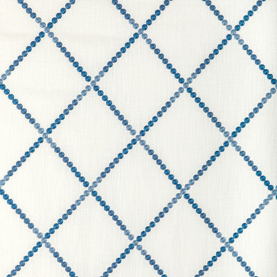 KRAVET BASICS EMBROIDERY DIAMOND BLUE,LIGHT BLUE,   - 36559.5.0