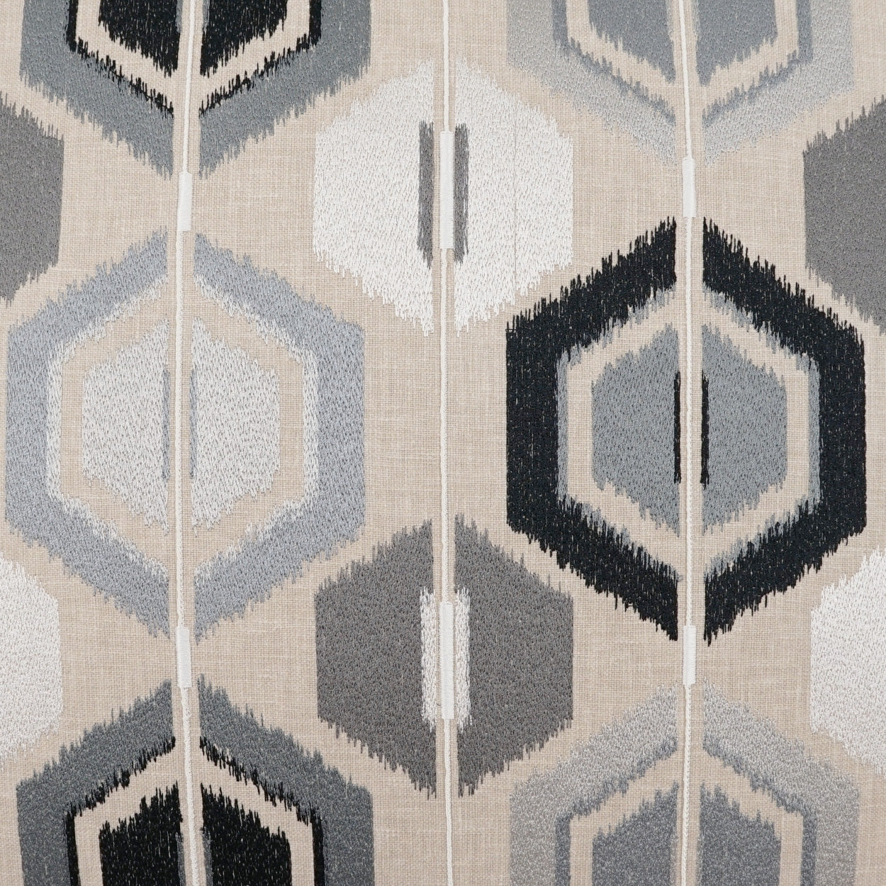 D.V. KAP HOME 3658-YARD Hamish Fabric Western Chic  Grey, Tan,Taupe   - Hamish