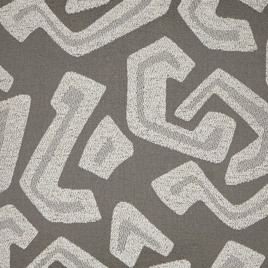 D.V. KAP HOME 3659-YARD Jumaji Fabric Modern, Abstract  Grey   - Jumaji