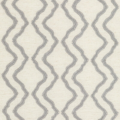 KRAVET BASICS EMBROIDERY GEOMETRIC GREY,SILVER,   - 36592.52.0