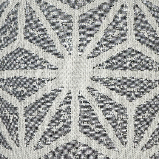 D.V. KAP HOME 3660-C-YARD Solazzo Fabric - Charcoal Geometrical, Modern  Grey, Tan,Taupe   - Solazzo