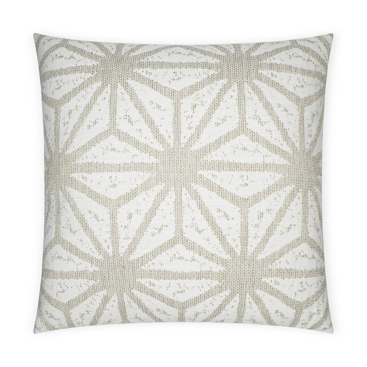 D.V. KAP HOME   24" x 24" Solazzo Pillow - Linen Geometrical, Modern    - 3660-L-2424