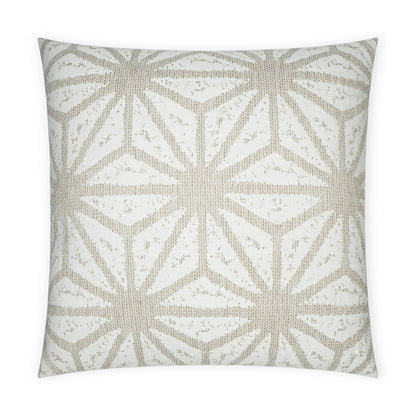D.V. KAP HOME   24" x 24" Solazzo Pillow - Linen Geometrical, Modern    - 3660-L-2424