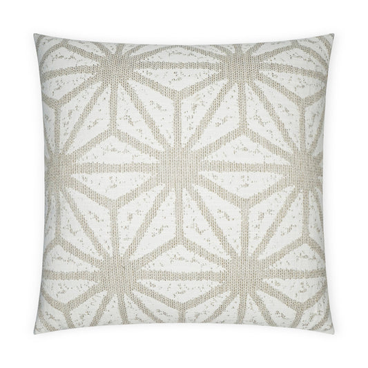 D.V. KAP HOME   24" x 24" Solazzo Pillow - Linen Geometrical, Modern    - 3660-L-2424