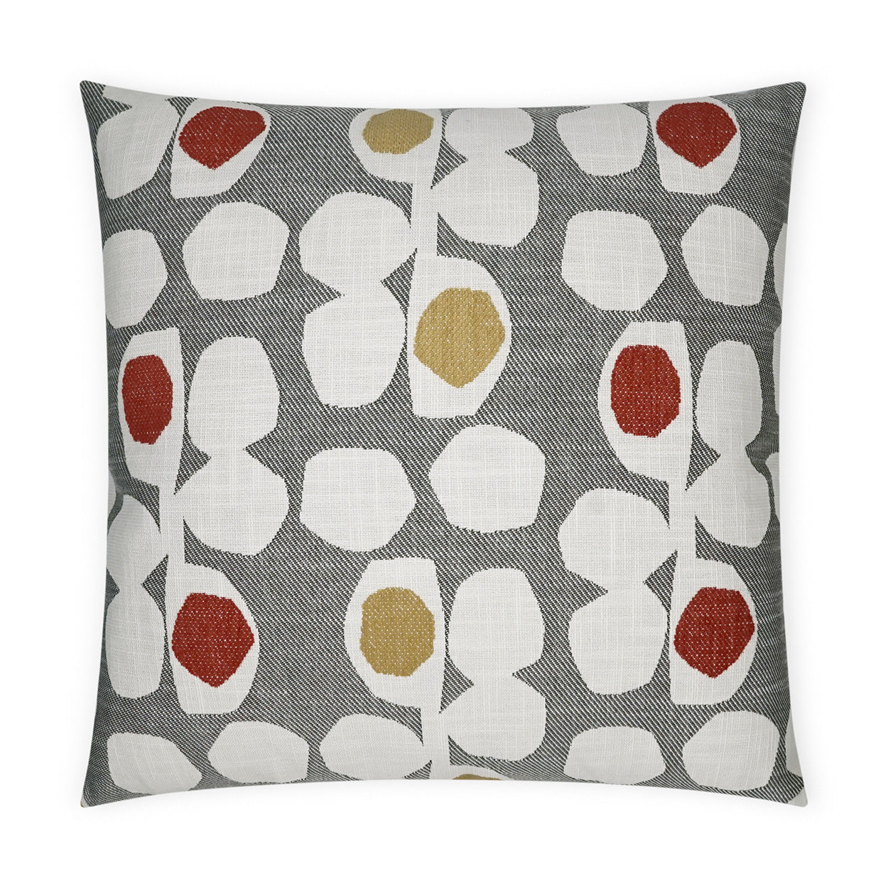 D.V. KAP HOME   24" x 24" Caprioni Pillow - Heirloom Abstract, Modern    - 3665-H-2424