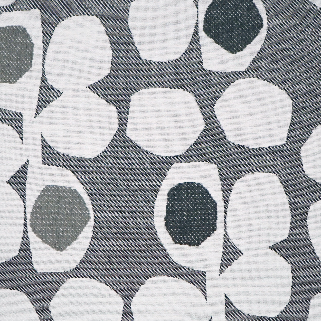 D.V. KAP HOME 3665-T-YARD Caprioni Fabric - Tuxedo Abstract, Modern  Grey   - Caprioni