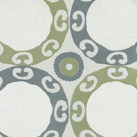 Duralee Monogram Hr61424 | 579-Peridot  Upholstery     - 366547