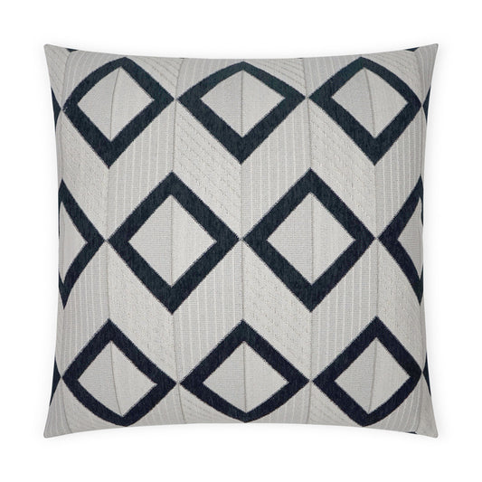 D.V. KAP HOME   24" x 24" Dublin Pillow - Domino Geometric, Modern    - 3667-D-2424