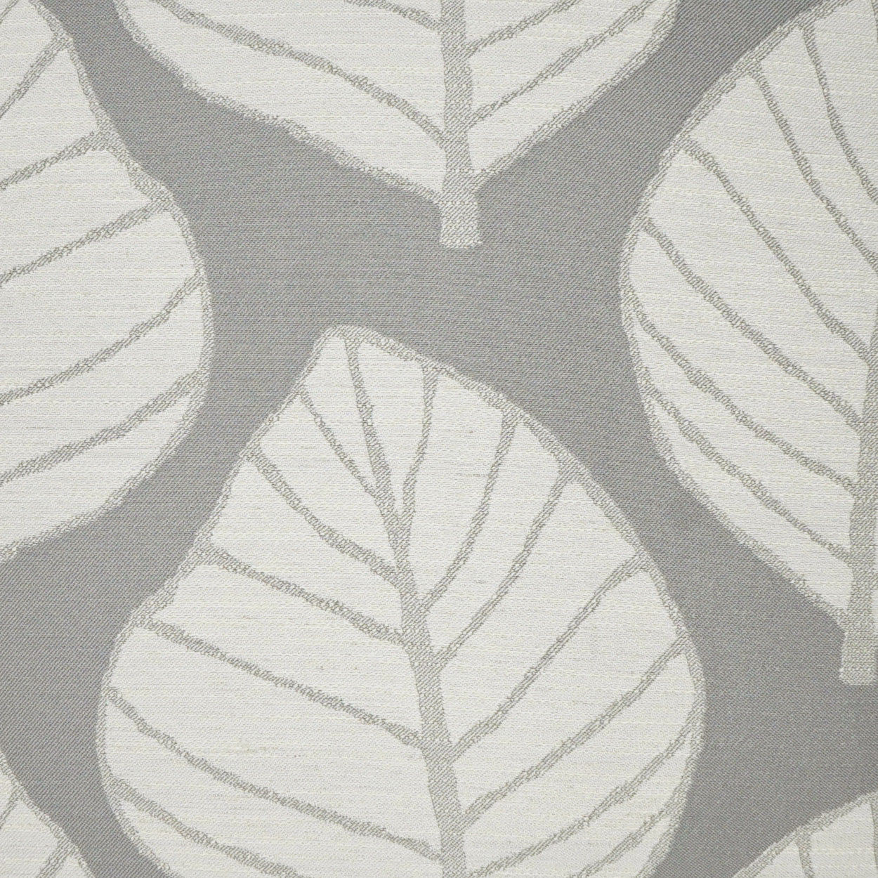 D.V. KAP HOME   24" x 24" Mamie Pillow - Ash Floral, Transitional    - 3669-A-2424