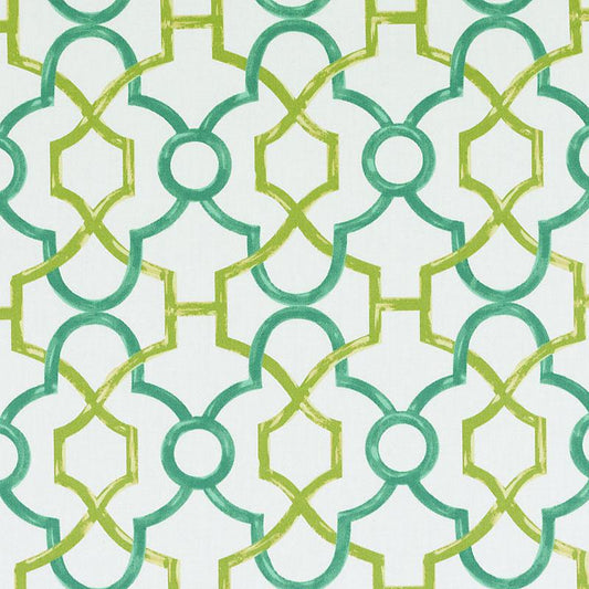 Duralee Dp61446 | 57-Teal  Print     - 367065