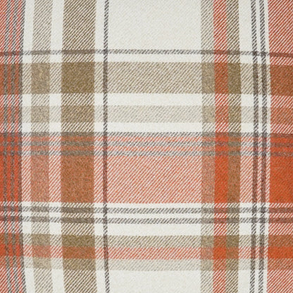 D.V. KAP HOME   24" x 24" Tartan Pillow - Hickory Plaid - Check, Traditional, Farmhouse    - 3671-H-2424