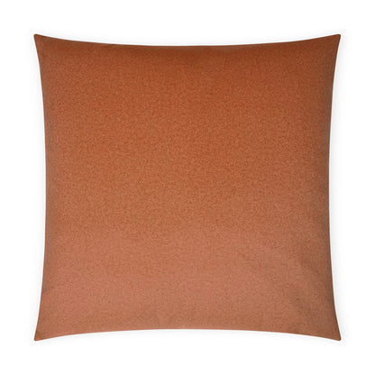 D.V. KAP HOME   24" x 24" Merino Pillow - Coral Solid, Transitional    - 3672-C-2424