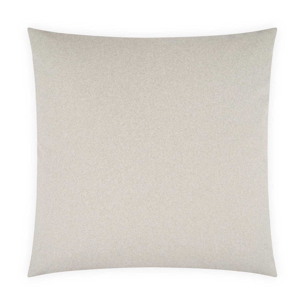 D.V. KAP HOME   24" x 24" Merino Pillow - Oyster Solid, Transitional    - 3672-O-2424