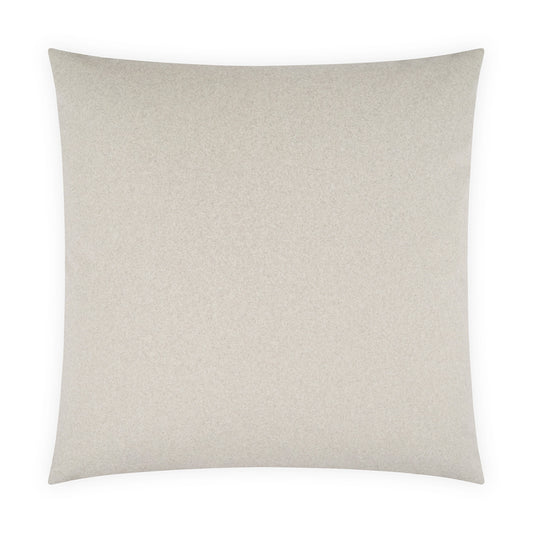 D.V. KAP HOME   24" x 24" Merino Pillow - Oyster Solid, Transitional    - 3672-O-2424