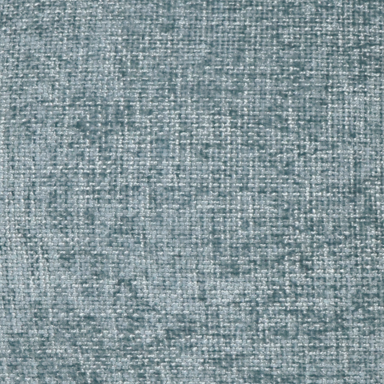Teal-blue heathered woven fabric texture, durable upholstery material for sofas or cushions.