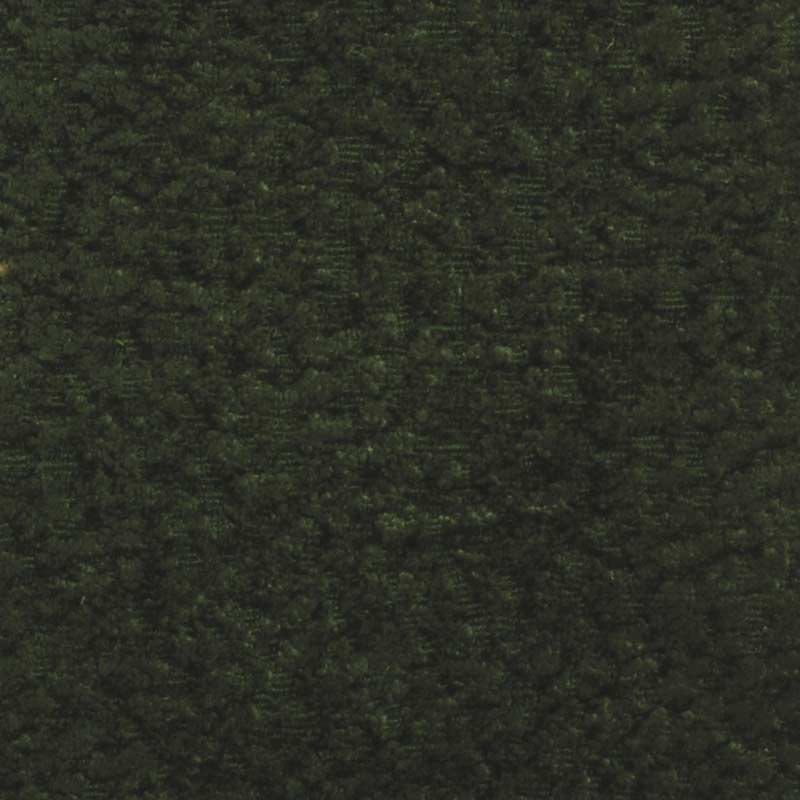 Dark olive green, plush velvet-like fabric with dense nap and subtle texture; ideal for upholstery or soft garments.