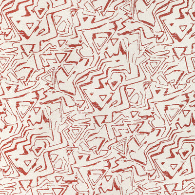 KRAVET DESIGN  GEOMETRIC RED,,   - 36754.19.0