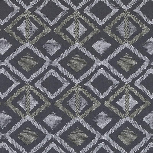 Duralee Monogram Ha61428 | 380-Granite  Drapery     - 367630