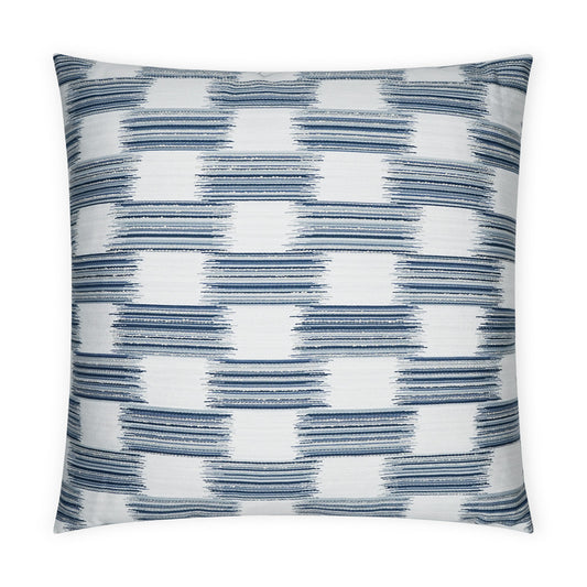 D.V. KAP HOME   24" x 24" Klassik Pillow - Denim Western Chic    - 3681-D-2424