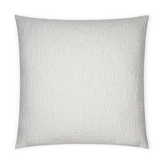 D.V. KAP HOME   24" x 24" Dustin Pillow Solid, Textured, Transitional    - 3683-2424