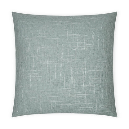 D.V. KAP HOME   24" x 24" Zareen Pillow - Mist Solid, Textured, Transitional    - 3685-M-2424