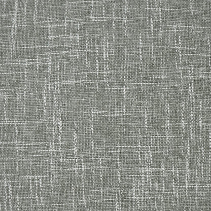 Gray slate solid textured woven pillow.