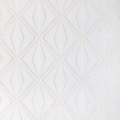 KRAVET DESIGN EMBROIDERY GEOMETRIC WHITE,,   - 36873.1.0