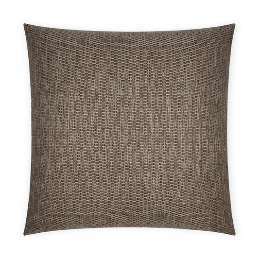 D.V. KAP HOME   24" x 24" Smoothie Pillow - Mocha Solid    - 3690-M-2424