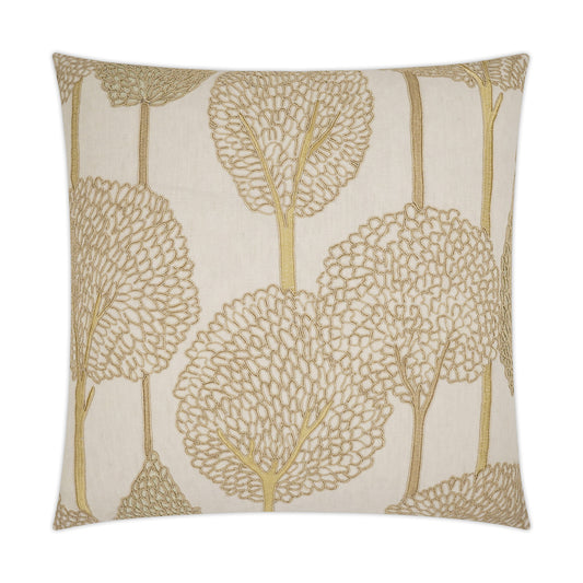 D.V. KAP HOME   22" x 22" Pando Floral, Embroidery    - 3691-P-2222