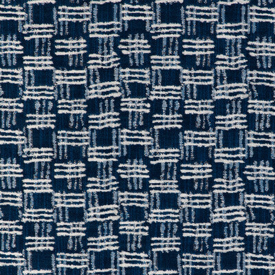 KRAVET COUTURE INDOOR / OUTDOOR GEOMETRIC INDIGO,WHITE,BLUE   - 36928.51.0