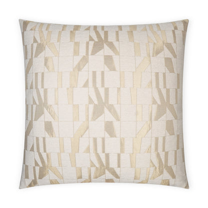 D.V. KAP HOME   24" x 24" Duved Pillow Glam, Geometric    - 3693-2424