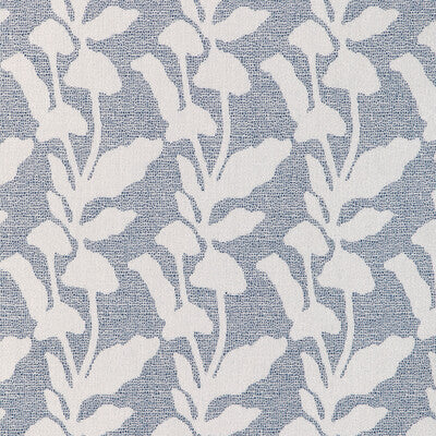 KRAVET COUTURE INDOOR / OUTDOOR BOTANICAL & FLORAL WHITE,INDIGO,BLUE   - 36937.5.0