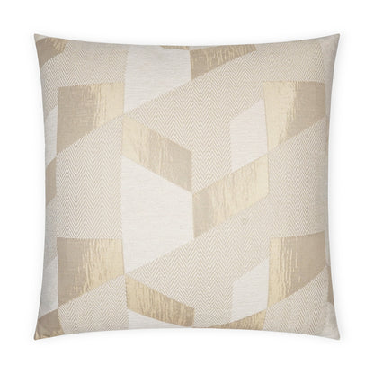 D.V. KAP HOME   24" x 24" Noren Pillow Glam, Geometric    - 3694-2424