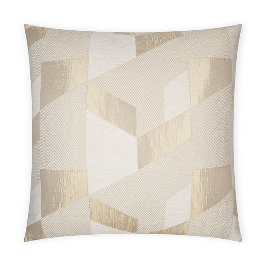 D.V. KAP HOME   24" x 24" Noren Pillow Glam, Geometric    - 3694-2424