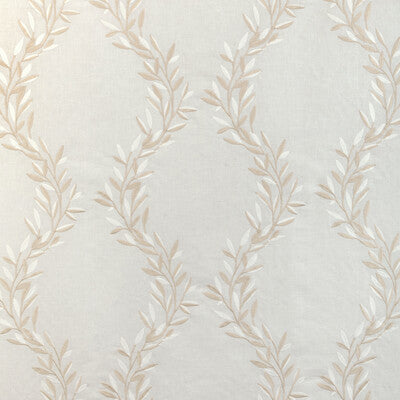 KRAVET DESIGN EMBROIDERY BOTANICAL & FLORAL BEIGE,WHITE,IVORY   - 36942.161.0