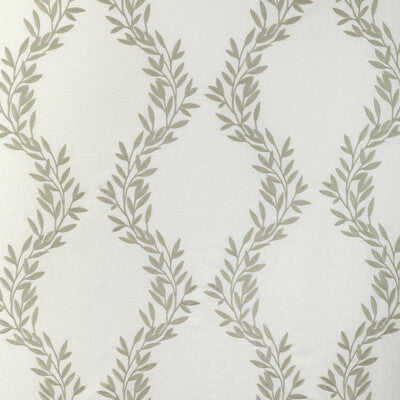 KRAVET DESIGN EMBROIDERY BOTANICAL & FLORAL GREEN,WHITE,GREEN   - 36942.30.0